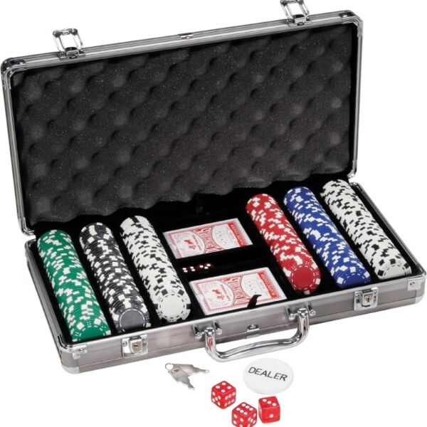 300 Piece Titanium Poker Set Thumbnail