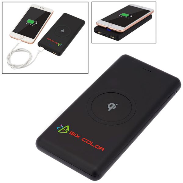 UL Certified Qi Ring Wireless Charger & Power Bank Thumbnail