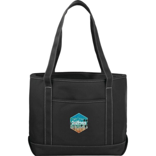 18 oz. Color Cotton Canvas Boat Tote Thumbnail