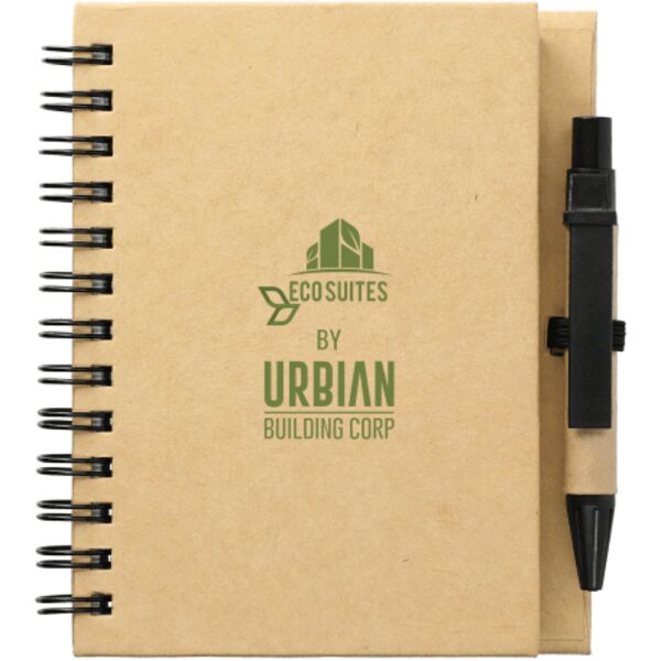 4" x 5" Eco Stone Notebook with Pen Thumbnail