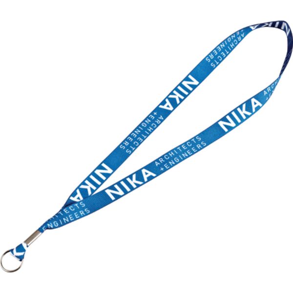 Full Color 3/4" Lanyard w/ Ring Thumbnail